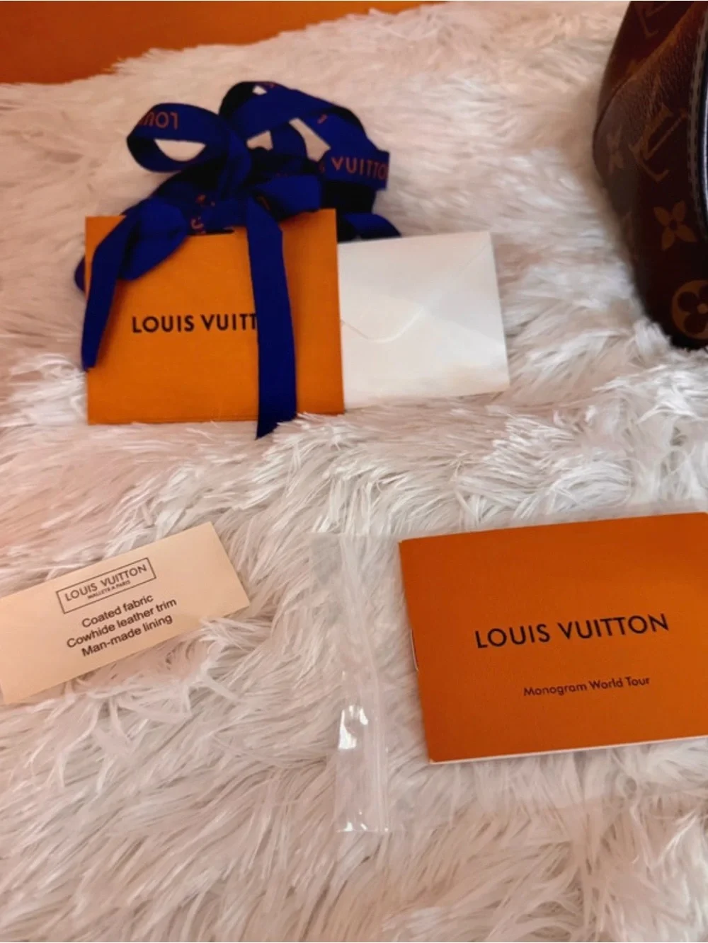 Louis Vuitton Brown Monogram Canvas Drawstring Hobo